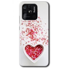 Xiaomi Redmi 10C Kalpli Şekerleme Baskılı Uyumlu Silikon Kılıf