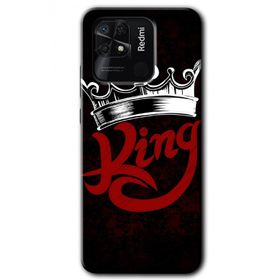 Xiaomi Redmi 10C King Baskılı Uyumlu Silikon Kılıf