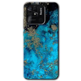 Xiaomi Redmi 10C Klas Mermer Baskılı Uyumlu Silikon Kılıf
