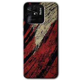 Xiaomi Redmi 10C Kumaş Deseni 6 Baskılı Uyumlu Silikon Kılıf