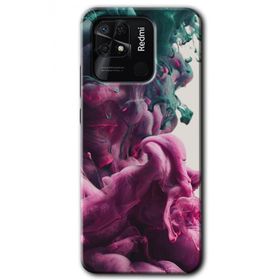 Xiaomi Redmi 10C Liquid Cloud Baskılı Uyumlu Silikon Kılıf