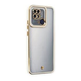 Xiaomi Redmi 10C Liva Lens Silikon Beyaz Kılıf