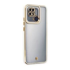 Xiaomi Redmi 10C Liva Lens Silikon Beyaz Kılıf