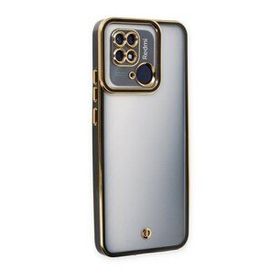 Xiaomi Redmi 10C Liva Lens Silikon Siyah Kılıf