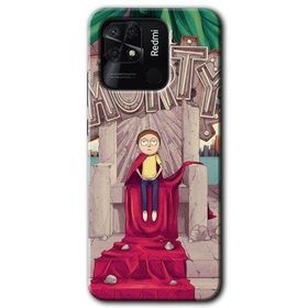 Xiaomi Redmi 10C Morty Baskılı Uyumlu Silikon Kılıf