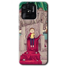 Xiaomi Redmi 10C Morty Baskılı Uyumlu Silikon Kılıf