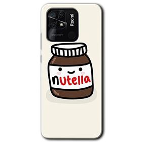 Xiaomi Redmi 10C Nutella Aşkım Baskılı Uyumlu Silikon Kılıf
