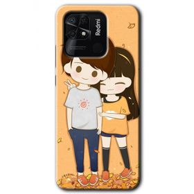 Xiaomi Redmi 10C Şıpsevdi Çift Baskılı Uyumlu Silikon Kılıf