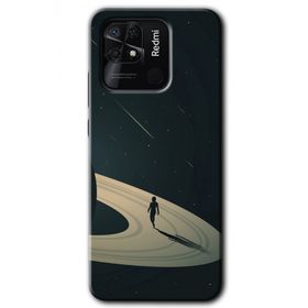 Xiaomi Redmi 10C Space Planet Baskılı Uyumlu Silikon Kılıf