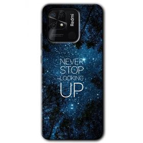 Xiaomi Redmi 10C Stars Wallpaper Baskılı Uyumlu Silikon Kılıf