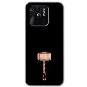 Xiaomi Redmi 10C Thor Çekiç Baskılı Uyumlu Silikon Kılıf