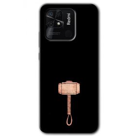 Xiaomi Redmi 10C Thor Çekiç Baskılı Uyumlu Silikon Kılıf