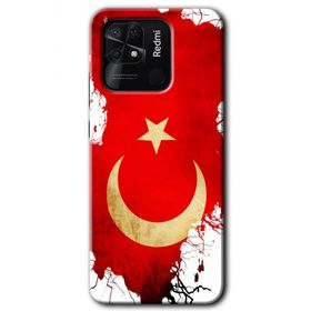 Xiaomi Redmi 10C Türkiyem Baskılı Uyumlu Silikon Kılıf