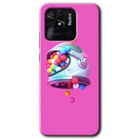 Xiaomi Redmi 10C Uzay Başlığı Baskılı Uyumlu Silikon Kılıf