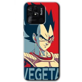 Xiaomi Redmi 10C Vegeta Baskılı Uyumlu Silikon Kılıf