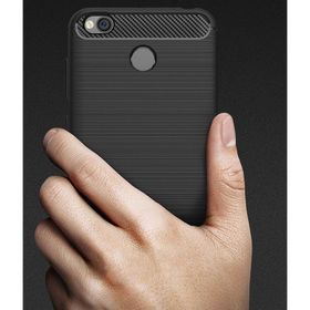 Xiaomi Redmi 4x Karbon Fiber Room Silikon Kapak Cep Telefonu Kılıfı