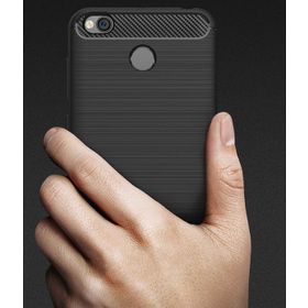 Xiaomi Redmi 4x Karbon Fiber Room Silikon Kapak Cep Telefonu Kılıfı