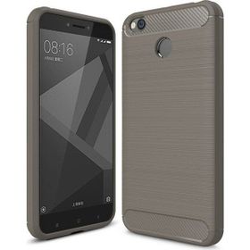 Xiaomi Redmi 4X Karbon Fiber Room Silikon Kapak Kılıf
