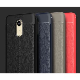 Xiaomi Redmi 5 PLUS Deri Antişok Kapak Uyumlu Silikon Kılıf