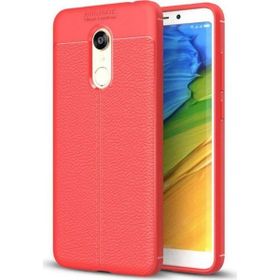 Xiaomi Redmi 5 Plus Niss Deri Görünümlü Silikon Kılıf