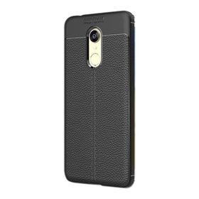 Xiaomi Redmi 5 Plus Niss Deri Görünümlü Silikon Kılıf