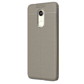Xiaomi Redmi 5 Plus Niss Deri Görünümlü Silikon Kılıf