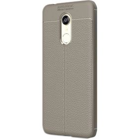 Xiaomi Redmi 5 Plus Niss Deri Görünümlü Silikon Kılıf