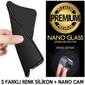 Xiaomi Redmi 5A Glass Silikon Kılıf