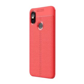 Xiaomi Redmi 6 Pro Niss Deri Görünümlü Silikon Kılıf