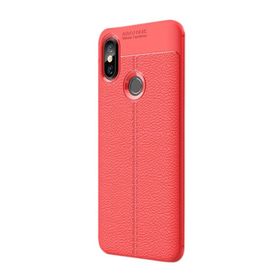 Xiaomi Redmi 6 Pro Niss Deri Görünümlü Silikon Kılıf