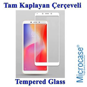 Xiaomi Redmi 6A Temperli Ekran Koruyucu Uyumlu Kırılmaz Cam