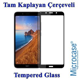Xiaomi Redmi 7a Temperli Ekran Koruyucu Uyumlu Kırılmaz Cam