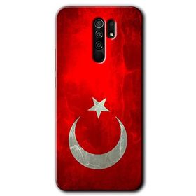 Xiaomi Redmi 9 Albayrak Baskılı Uyumlu Silikon Kılıf