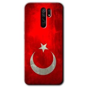 Xiaomi Redmi 9 Albayrak Baskılı Uyumlu Silikon Kılıf