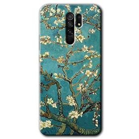 Xiaomi Redmi 9 Almond Blossom Baskılı Uyumlu Silikon Kılıf