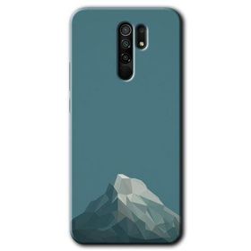 Xiaomi Redmi 9 Alone Mountain Baskılı Uyumlu Silikon Kılıf