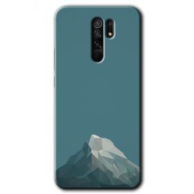 Xiaomi Redmi 9 Alone Mountain Baskılı Uyumlu Silikon Kılıf