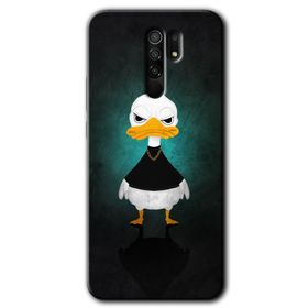 Xiaomi Redmi 9 Angry Duck Baskılı Uyumlu Silikon Kılıf