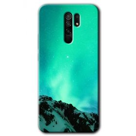 Xiaomi Redmi 9 Aurora Baskılı Uyumlu Silikon Kılıf