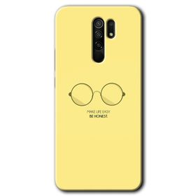 Xiaomi Redmi 9 Be Honest Baskılı Uyumlu Silikon Kılıf