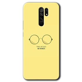 Xiaomi Redmi 9 Be Honest Baskılı Uyumlu Silikon Kılıf