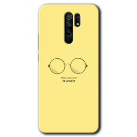 Xiaomi Redmi 9 Be Honest Baskılı Uyumlu Silikon Kılıf