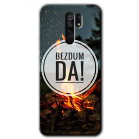 Xiaomi Redmi 9 Bezdum Da Baskılı Uyumlu Silikon Kılıf