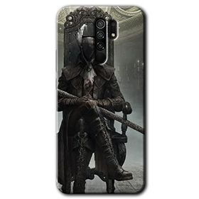 Xiaomi Redmi 9 Bloodborne Hunters Baskılı Uyumlu Silikon Kılıf