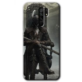 Xiaomi Redmi 9 Bloodborne Hunters Baskılı Uyumlu Silikon Kılıf