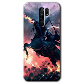 Xiaomi Redmi 9 Bloodhorne Baskılı Uyumlu Silikon Kılıf
