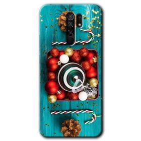 Xiaomi Redmi 9 Christmas Baskılı Uyumlu Silikon Kılıf