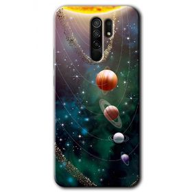 Xiaomi Redmi 9 Cosmos Baskılı Uyumlu Silikon Kılıf
