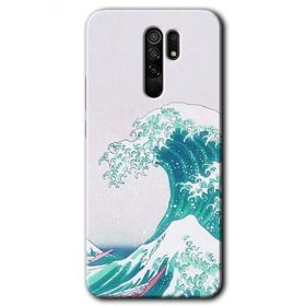 Xiaomi Redmi 9 Dalga Baskılı Uyumlu Silikon Kılıf