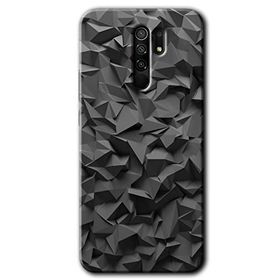 Xiaomi Redmi 9 Dark Broke Baskılı Uyumlu Silikon Kılıf